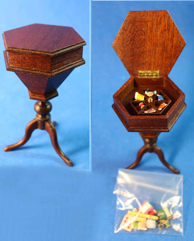 (image for) Sewing cabinet - filled