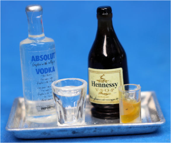 (image for) Beverage tray - liquor