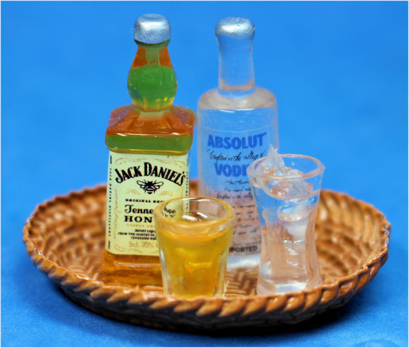 Beverage tray - liquor