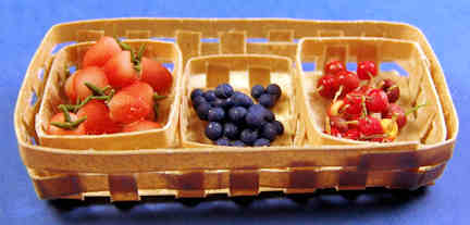 Baskets of berries