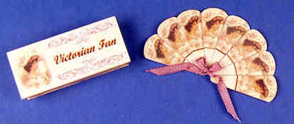 (image for) Victorian fan & box