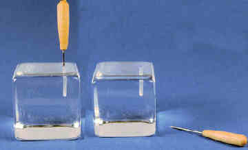 (image for) Ice pick and block