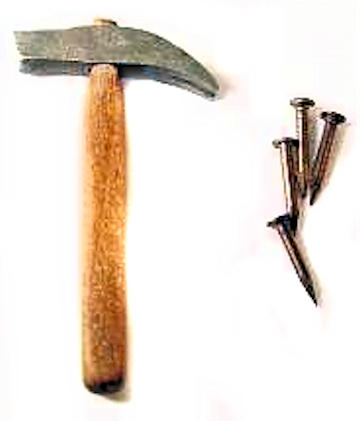 Hammer and nails