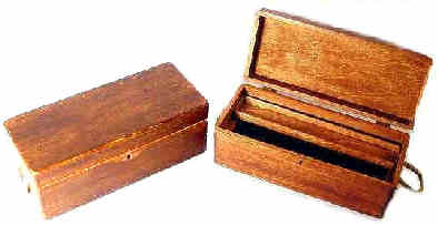 Tool box - distressed walnut - Click Image to Close
