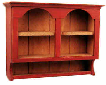 (image for) Wall cupboard - red