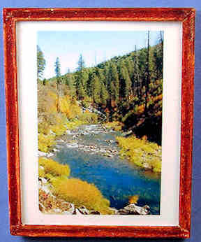 Framed photograph - "Stream"