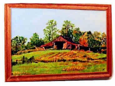 Painting "Old Farm"