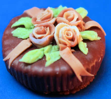 (image for) Valentine's cake - chocolate
