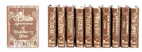 (image for) Mark Twain book set