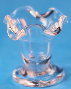 Ice cream dish - glass - Click Image to Close