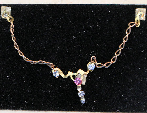 Necklace - faux jewels