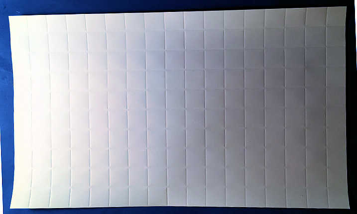 (image for) Faux tile sheets - white - set of 4