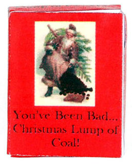 (image for) Christmas lump of coal box