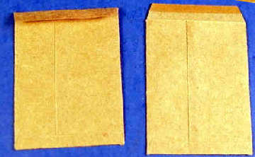 Kraft mailers - set of 2 - Click Image to Close