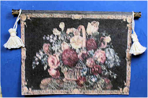 (image for) Faux tapestry on rod
