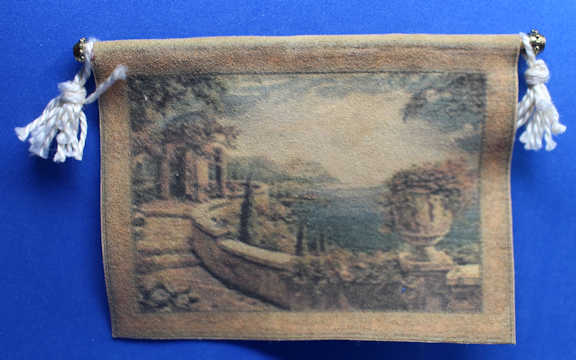 (image for) Faux tapestry on rod