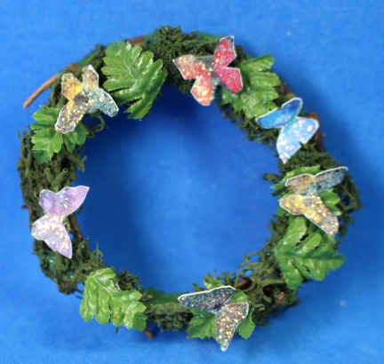 (image for) COPY Garden butterfly wreath #2