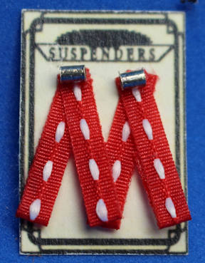 (image for) Suspenders- red