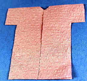 Patient gown - paper