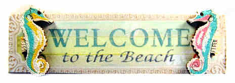(image for) Sign - Welcome To The Beach