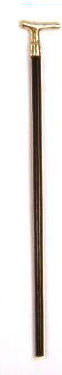 (image for) Cane - sterling silver crutch handle