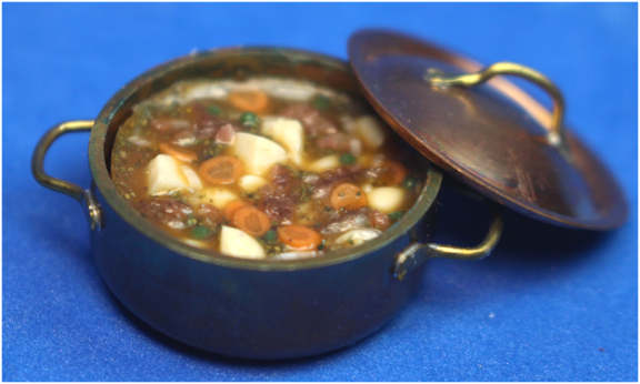(image for) Beef stew in a J. Getzan pot