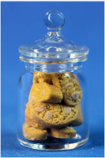 Jar of frosted cookies (image for) Jar of frosted cookies