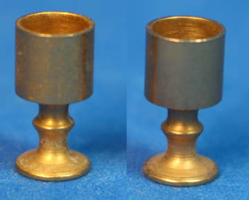 Brass goblets - set of 2 (image for) Brass goblets - set of 2