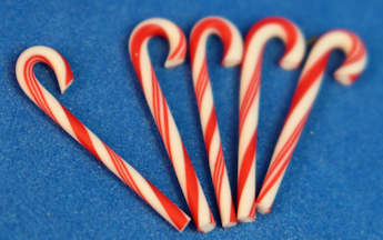 (image for) Candy canes - set of 5