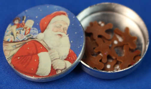 Tin of Christmas cookies (image for) Tin of Christmas cookies
