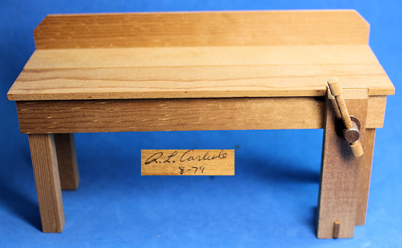 Wood worker's bench - Robert Carlisle
