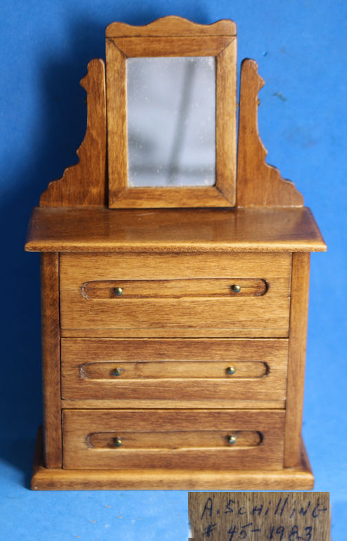 (image for) Dresser with mirror A. Schilling