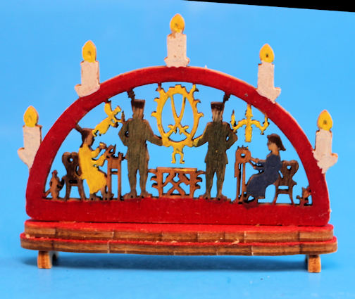 (image for) German candle mantle piece