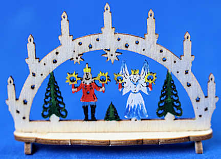 (image for) German candle mantle piece