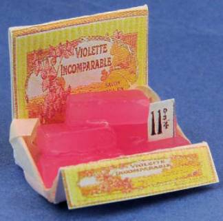 Soap display - Violettes