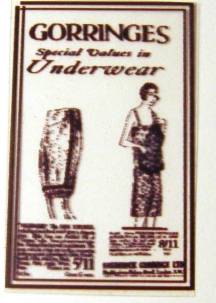 (image for) Ladies underwear sign