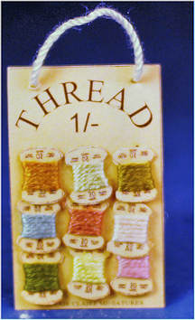 Thread card display