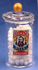 (image for) Stomach pills - glass bottle