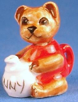 Teapot - honey bear - Click Image to Close