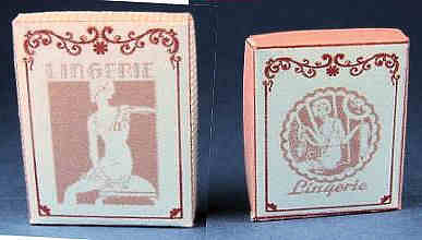 (image for) Lingerie box set