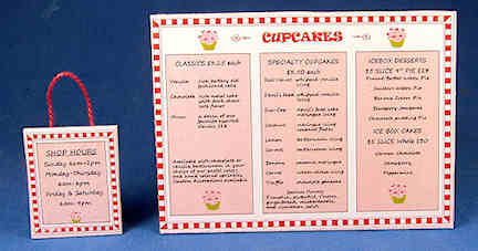 (image for) Bakery posters - set of 2