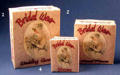 (image for) Bride shopping set - head piece box - #2