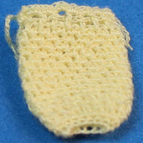 Crocheted purse