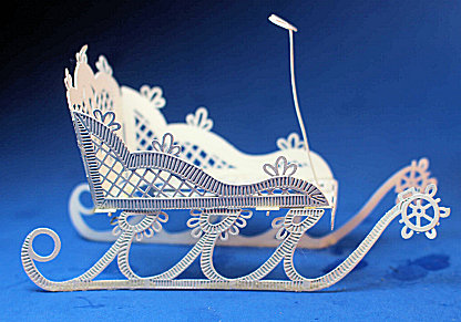 Decorative sled - Click Image to Close