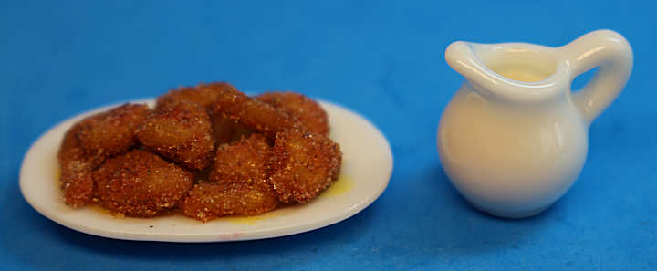 (image for) Southern fried chicken with gravy