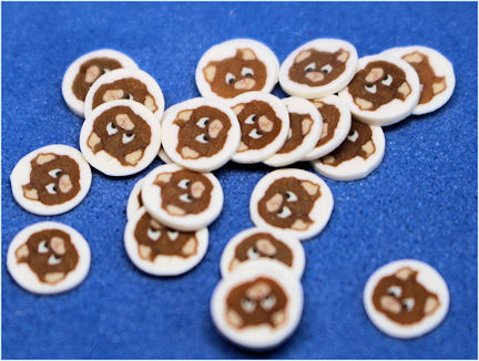 Teddy bear cookies