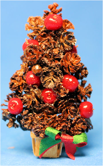 (image for) Pine cone decoration