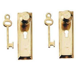 Door knobs - set of 2 - Click Image to Close
