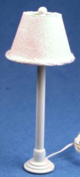 Child's lamp - pale pink shade - Click Image to Close