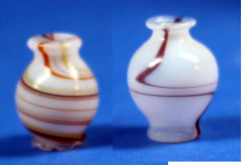Vases - acrylic set of 2